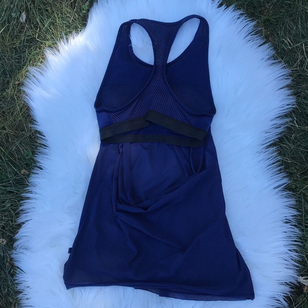 Lululemon tank built in bra sheer XS 2